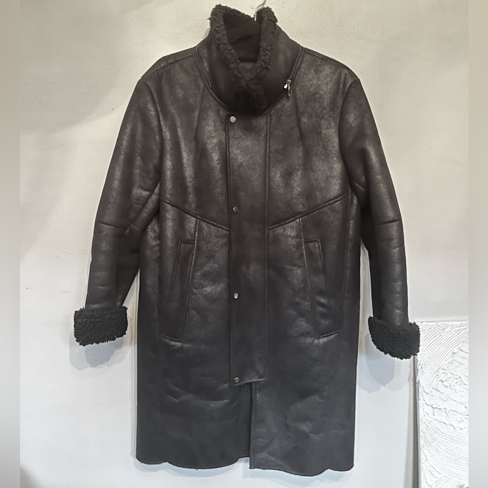 FAUX SUEDE JACKET